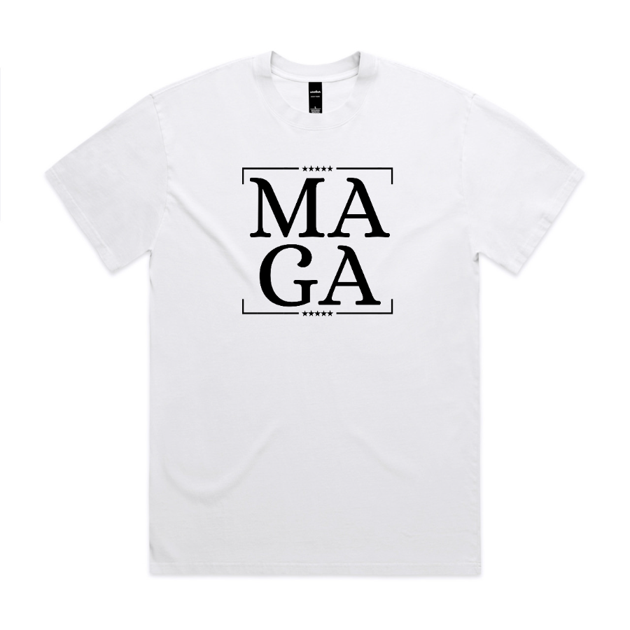 MAGA Logo Faded Tee
