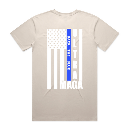 Ultra Maga Back The Blue T-Shirt