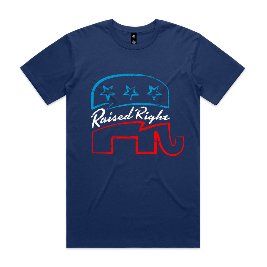 Raised Right Elephant T-Shirt