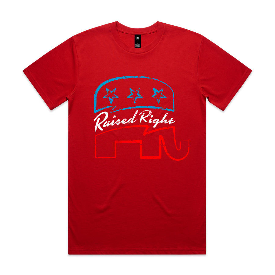 Raised Right Elephant T-Shirt