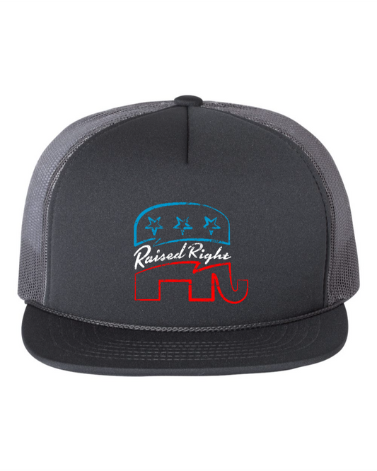 Raised Right Elephant Foamie Trucker